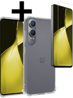 LUQ LUQ OnePlus Nord CE4 Lite Hoesje Shockproof Met Screenprotector