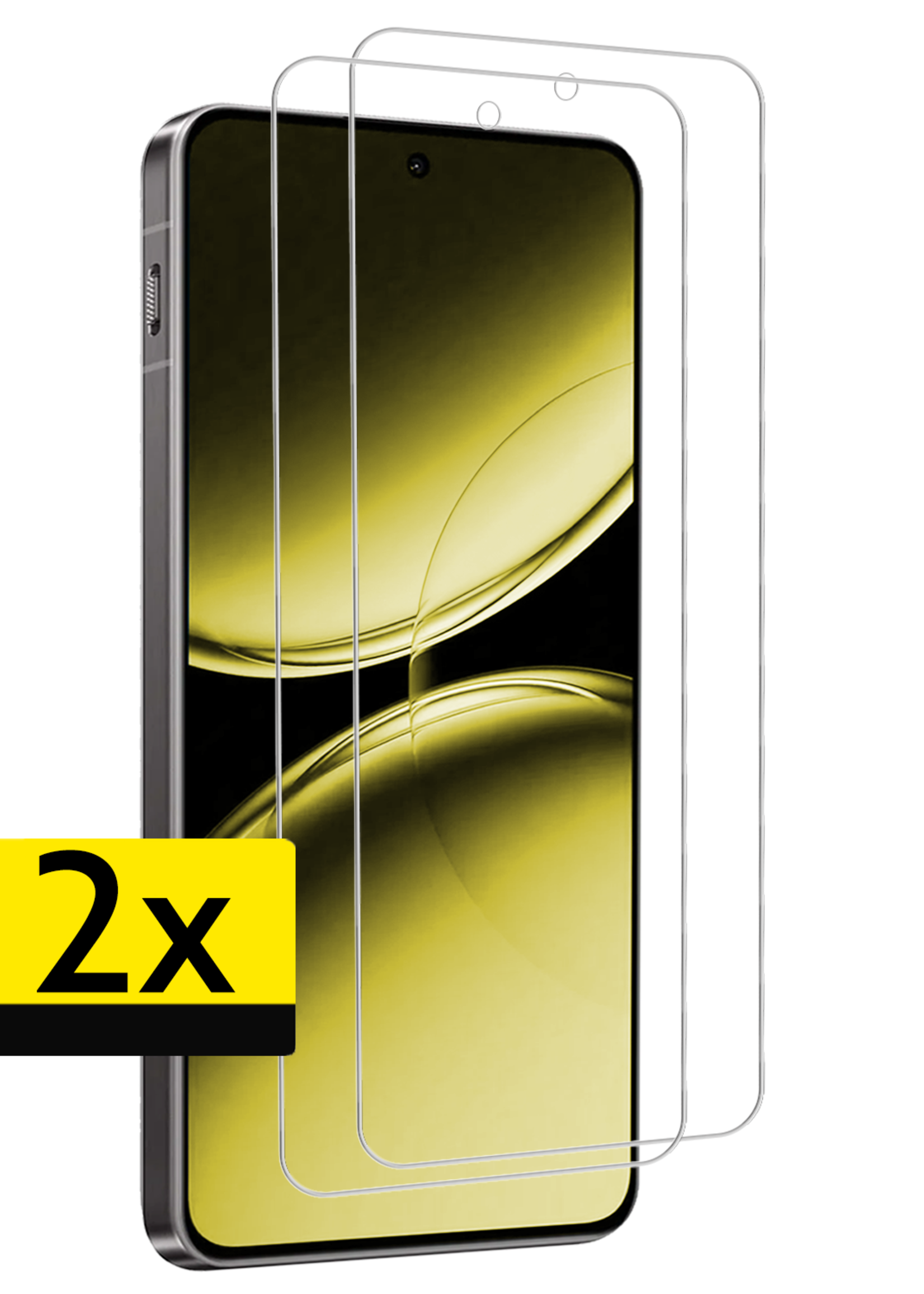 LUQ Screenprotector Geschikt voor OnePlus Nord 4 Screenprotector Glas Gehard Tempered Glass - Screenprotector Geschikt voor OnePlus Nord 4 Screen Protector Screen Cover - 2 PACK