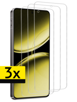 LUQ LUQ OnePlus Nord 4 Screenprotector Glas - 3 PACK