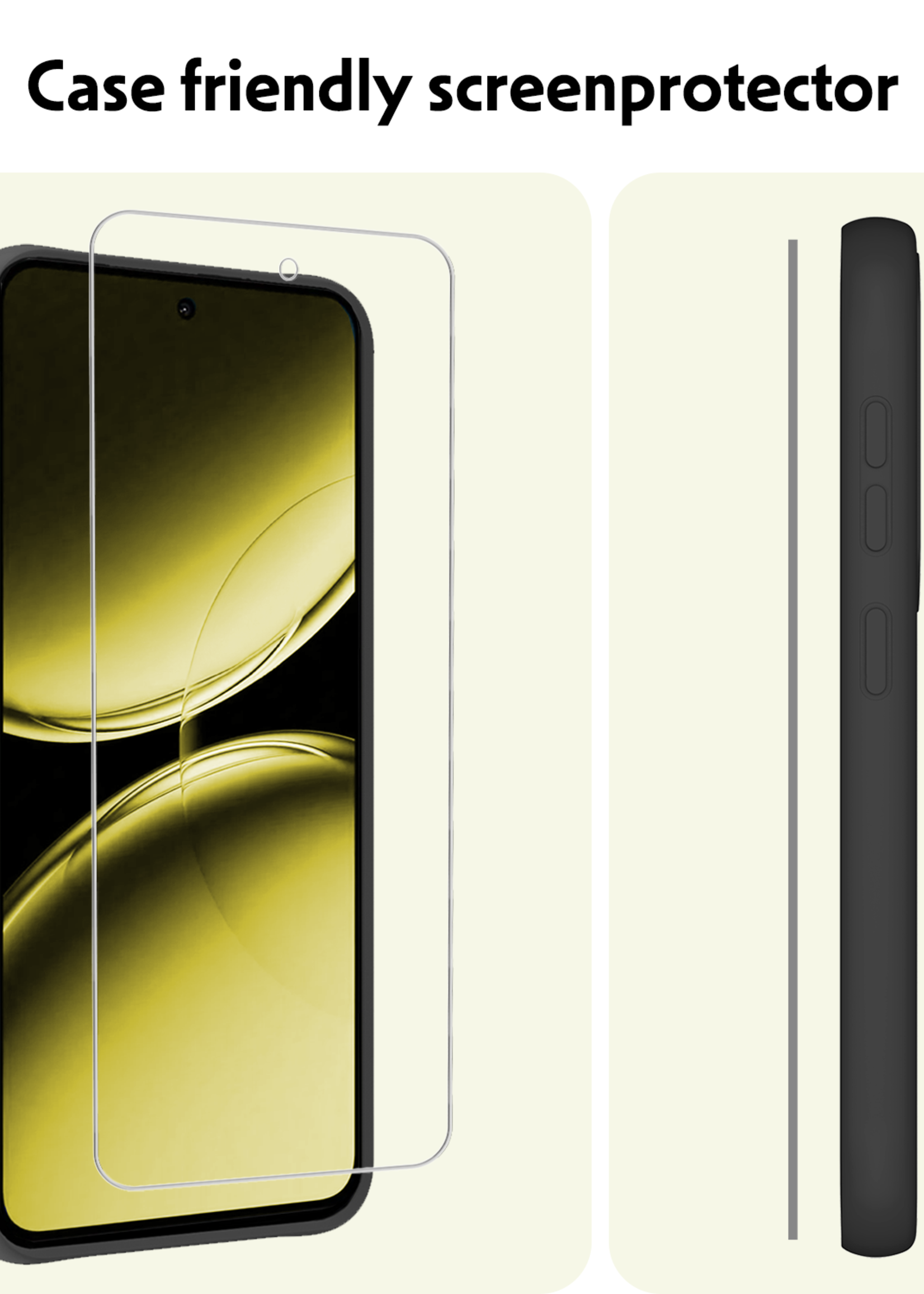 LUQ Screenprotector Geschikt voor OnePlus Nord 4 Screenprotector Glas Gehard Tempered Glass - Screenprotector Geschikt voor OnePlus Nord 4 Screen Protector Screen Cover - 3 PACK