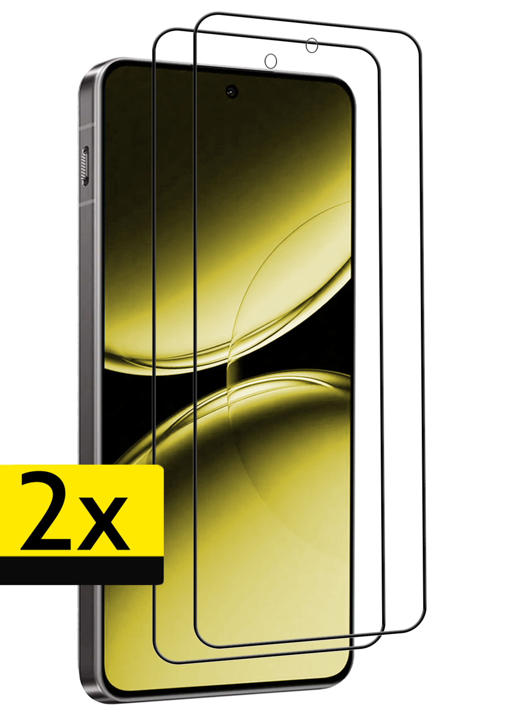 LUQ Screenprotector Geschikt voor OnePlus Nord 4 Screenprotector Glas Gehard Tempered Glass Full Cover - Screenprotector Geschikt voor OnePlus Nord 4 Screen Protector Screen Cover - 2 PACK