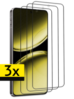 LUQ LUQ OnePlus Nord 4 Screenprotector Glas  Full Cover - 3 PACK
