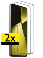 LUQ LUQ OnePlus Nord CE4 Lite Screenprotector Glas  Full Cover - 2 PACK