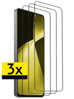 LUQ LUQ OnePlus Nord CE4 Lite Screenprotector Glas  Full Cover - 3 PACK