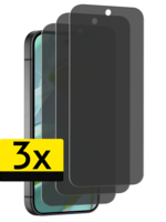 LUQ LUQ Google Pixel 9 Pro Screenprotector Glas Privacy - 3 PACK