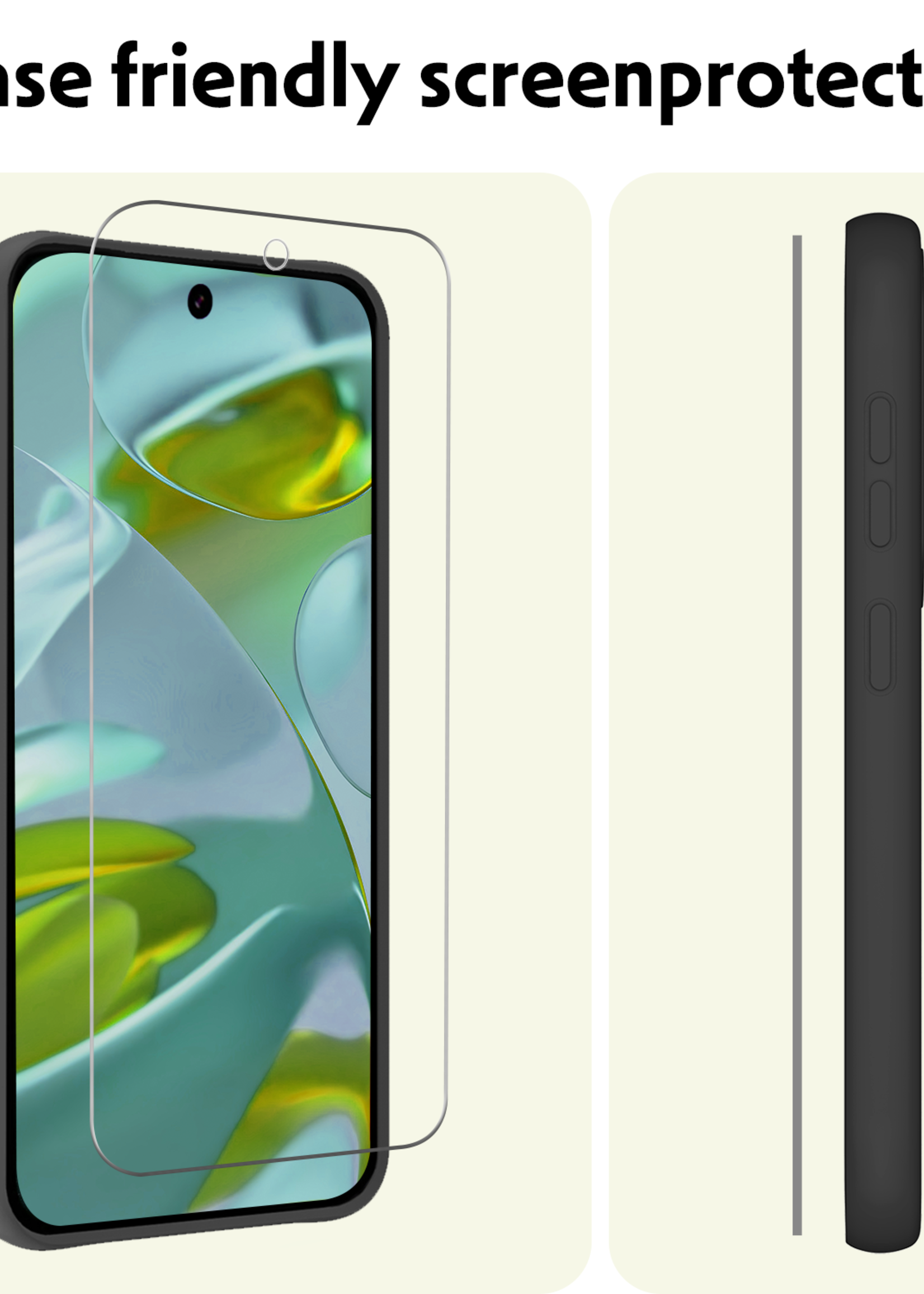 LUQ Screenprotector Geschikt voor Google Pixel 9 Pro Screenprotector Glas Gehard Tempered Glass - Screenprotector Geschikt voor Google Pixel 9 Pro Screen Protector Screen Cover