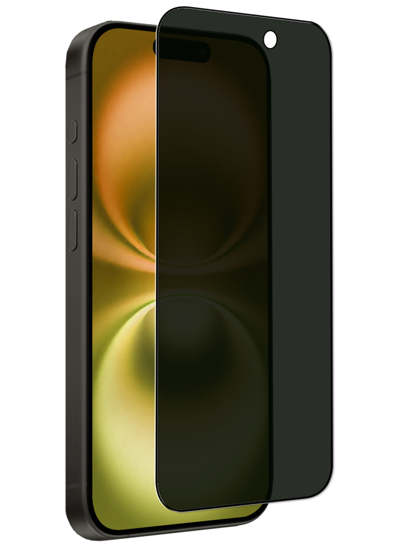 LUQ Screenprotector Geschikt voor iPhone 16 Plus Privacy Screenprotector Bescherm Glas - Privacy Screenprotector Geschikt voor iPhone 16 Plus Screenprotector Glas