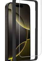 LUQ LUQ iPhone 16 Pro Max Screenprotector Met Installatieframe