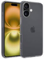 LUQ LUQ iPhone 16 Plus Hoesje Siliconen - Transparant
