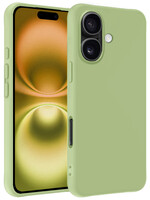 LUQ LUQ iPhone 16 Hoesje Siliconen - Groen