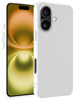 LUQ LUQ iPhone 16 Hoesje Siliconen - Wit
