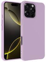 LUQ LUQ iPhone 16 Pro Max Hoesje Siliconen - Lila