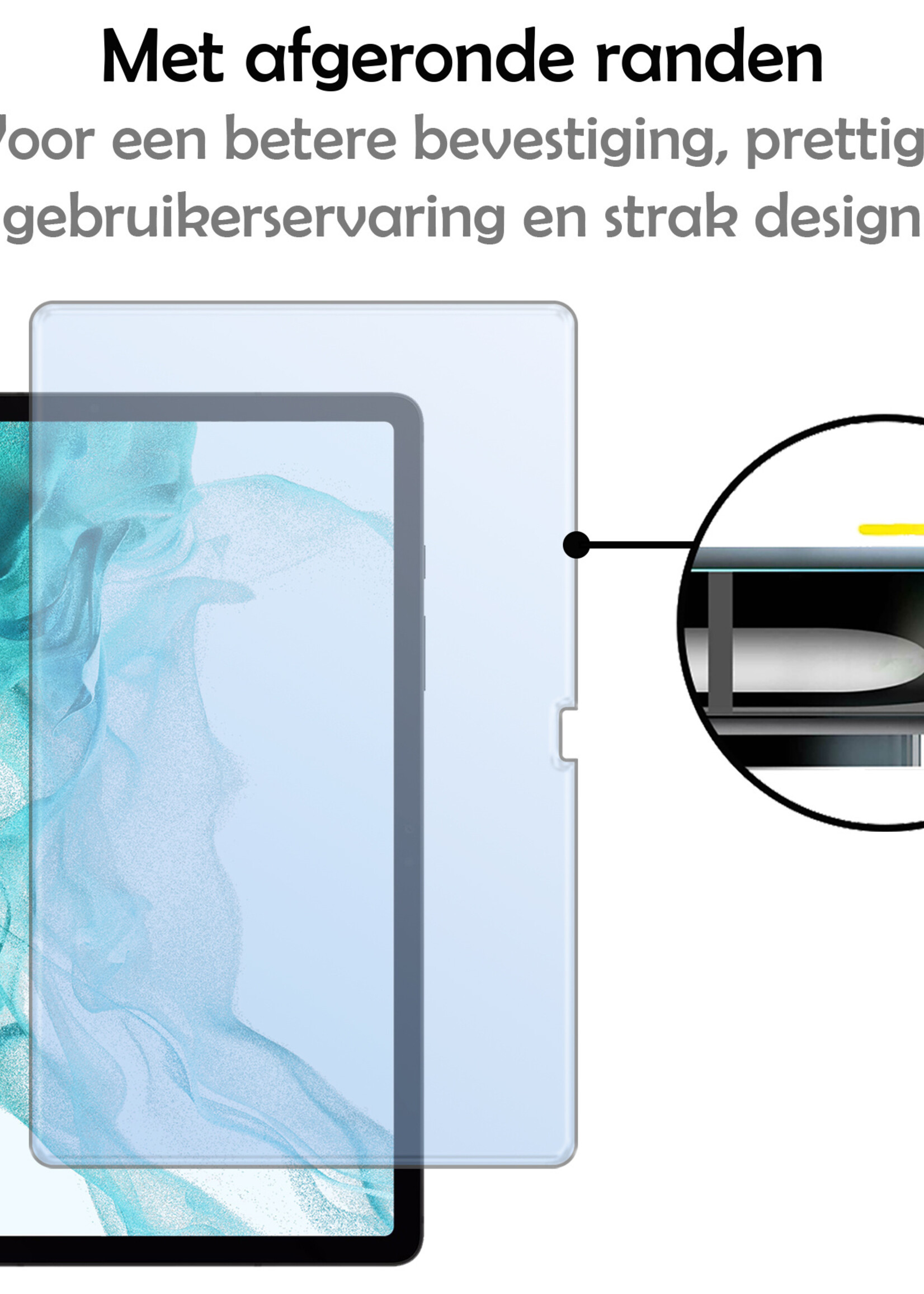 LUQ Screenprotector - Geschikt voor - Samsung Galaxy Tab S10 Plus - Screenprotector Bescherm Glas Tempered Glass Screen Protector - Screen Protector Geschikt voor Samsung Galaxy Tab S10 Plus Screenprotector - 2 Stuks