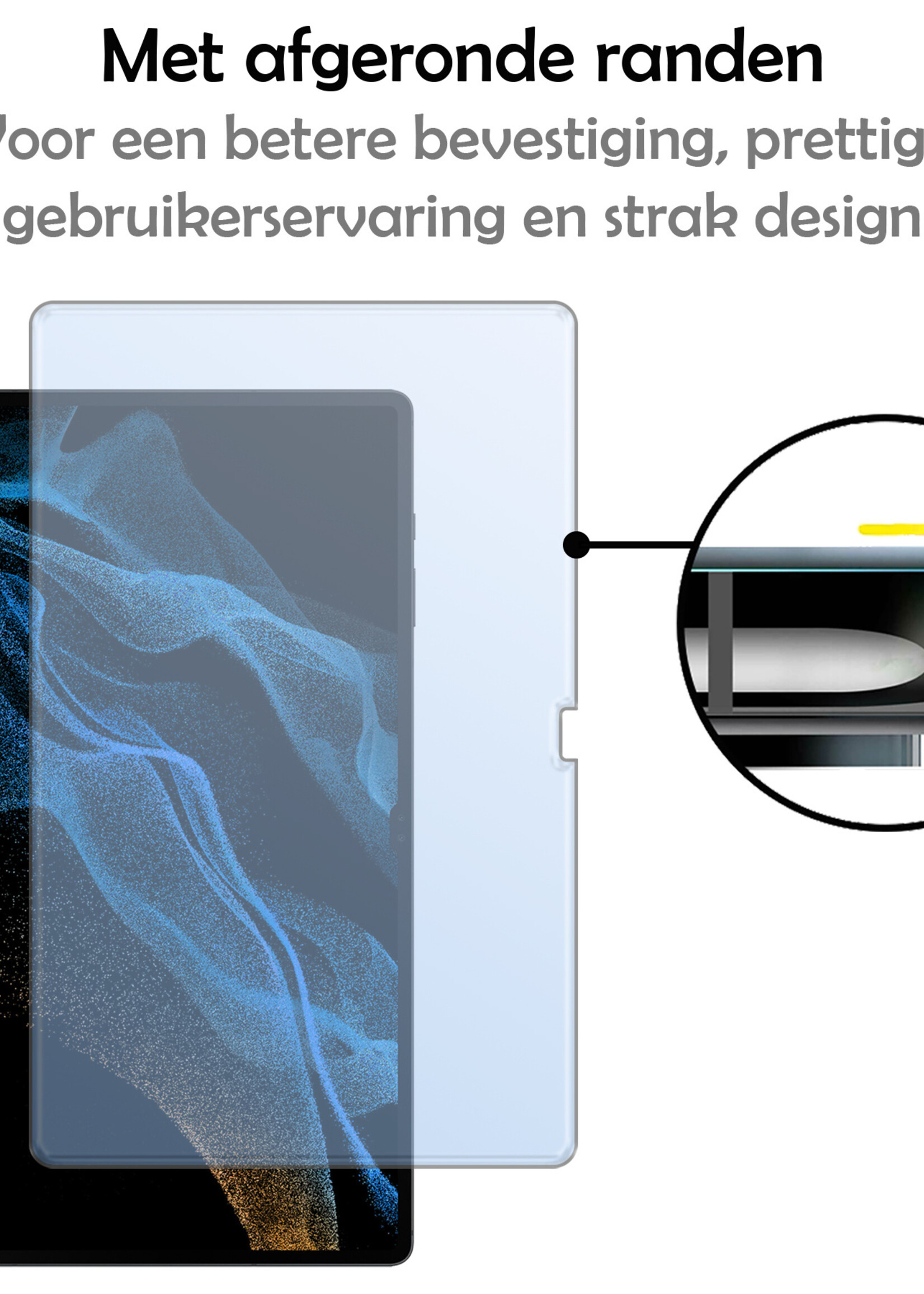 LUQ Screenprotector - Geschikt voor - Samsung Galaxy Tab S10 Ultra - Screenprotector Bescherm Glas Tempered Glass Screen Protector - Screen Protector Geschikt voor Samsung Galaxy Tab S10 Ultra Screenprotector - 2 Stuks