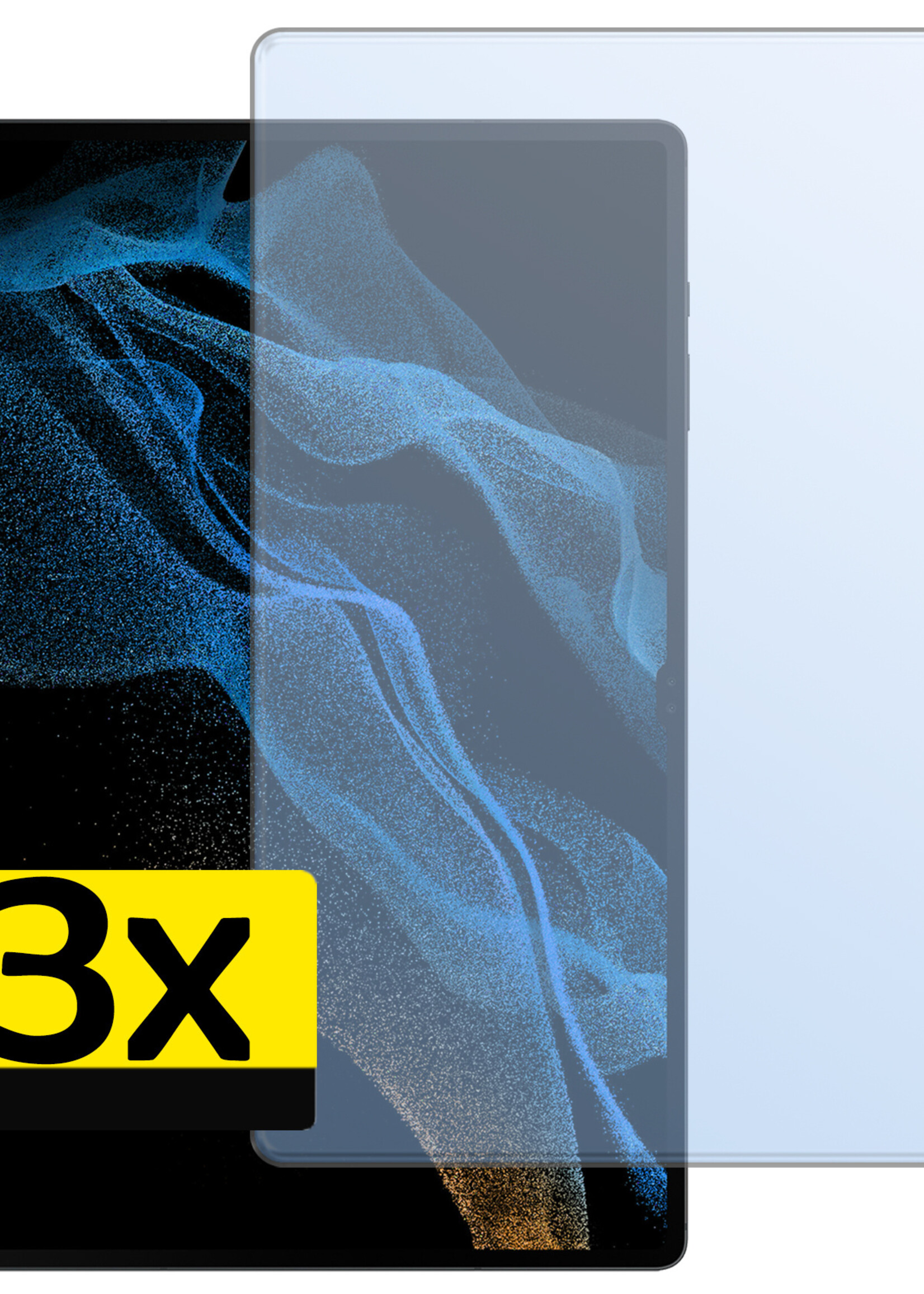 LUQ Screenprotector - Geschikt voor - Samsung Galaxy Tab S10 Ultra - Screenprotector Bescherm Glas Tempered Glass Screen Protector - Screen Protector Geschikt voor Samsung Galaxy Tab S10 Ultra Screenprotector - 3 Stuks