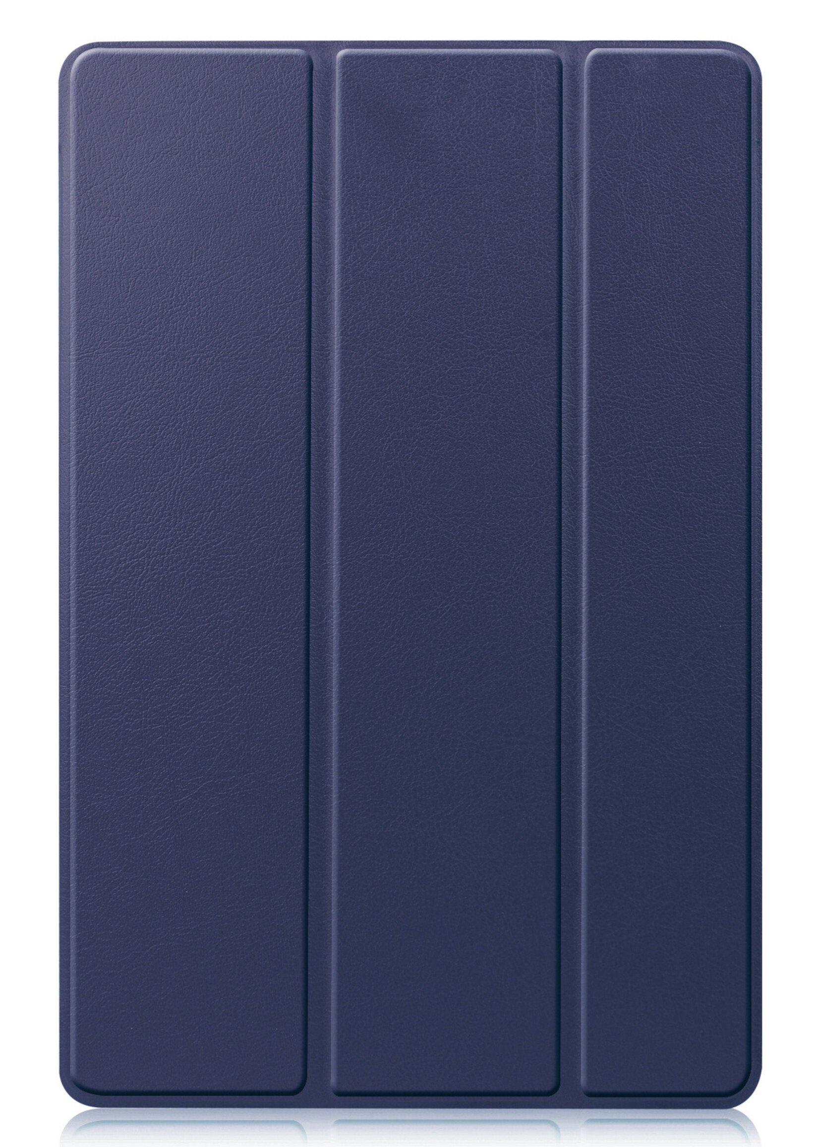 LUQ Hoes Geschikt voor Samsung Galaxy Tab S10 Plus Hoes Luxe Hoesje Case Met Uitsparing Geschikt voor S Pen - Hoesje Geschikt voor Samsung Tab S10 Plus Hoes Cover - Donkerblauw