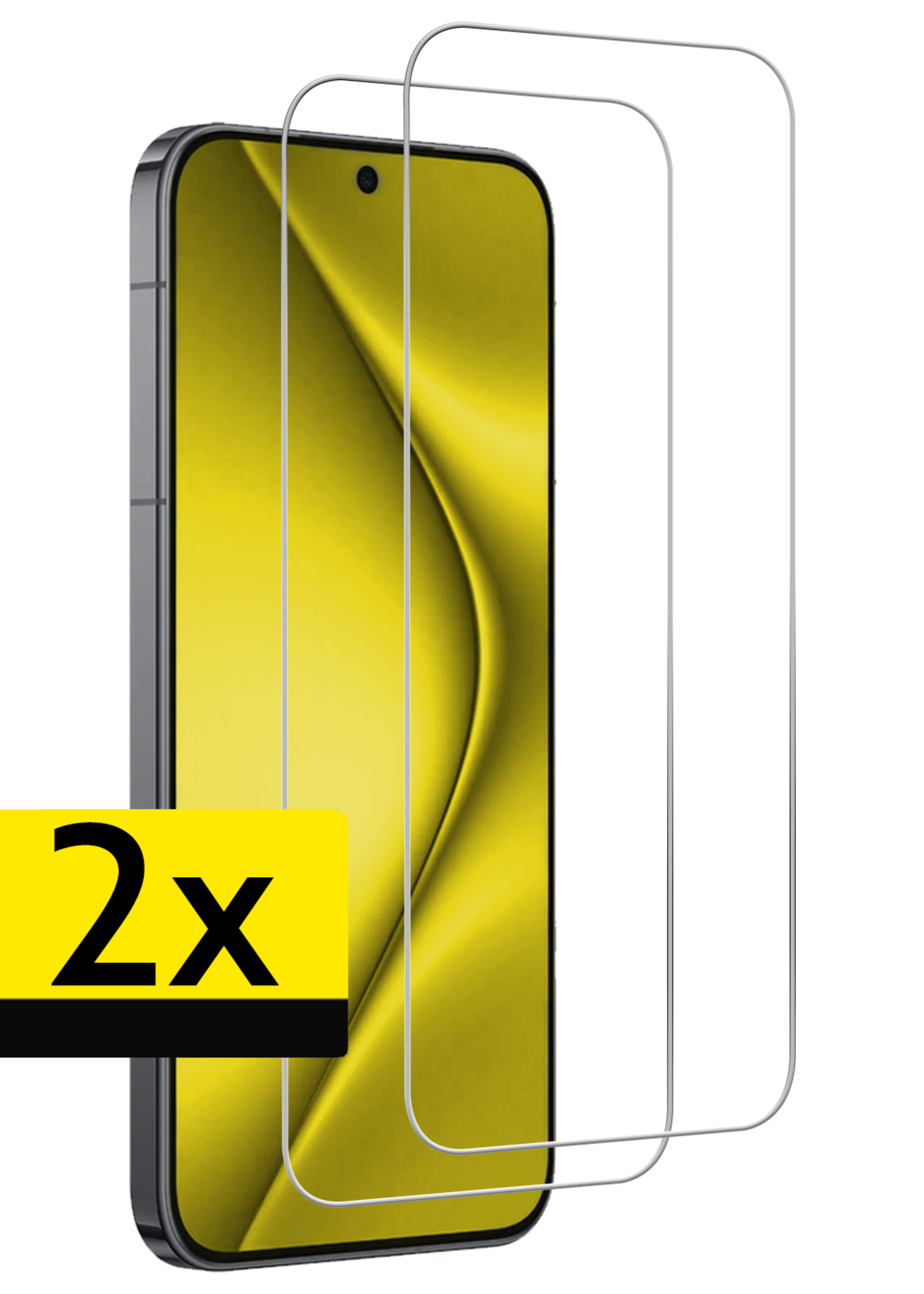 LUQ LUQ Huawei Pura 70 Ultra Screenprotector Glas - 2 PACK