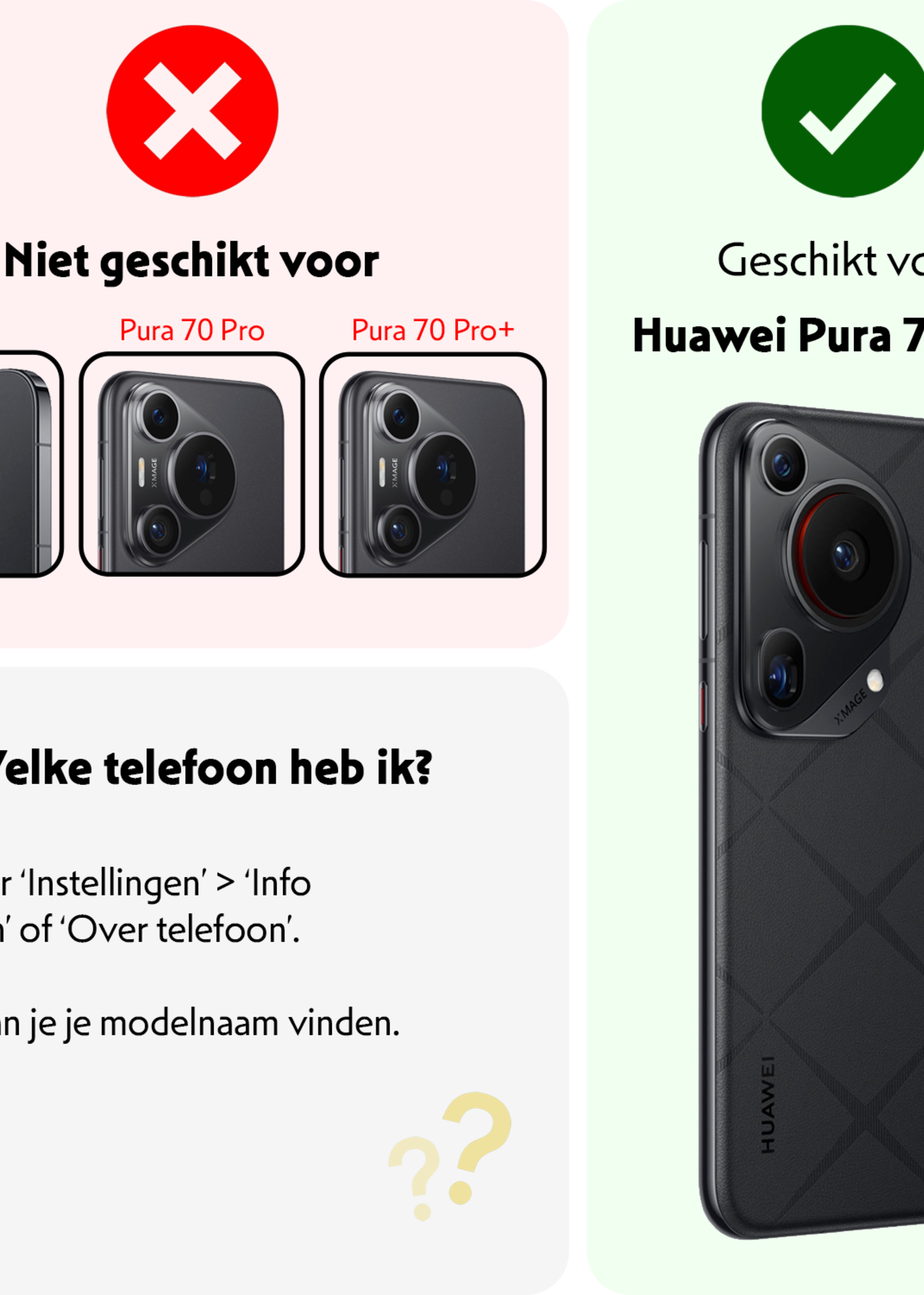 LUQ LUQ Huawei Pura 70 Ultra Screenprotector Glas