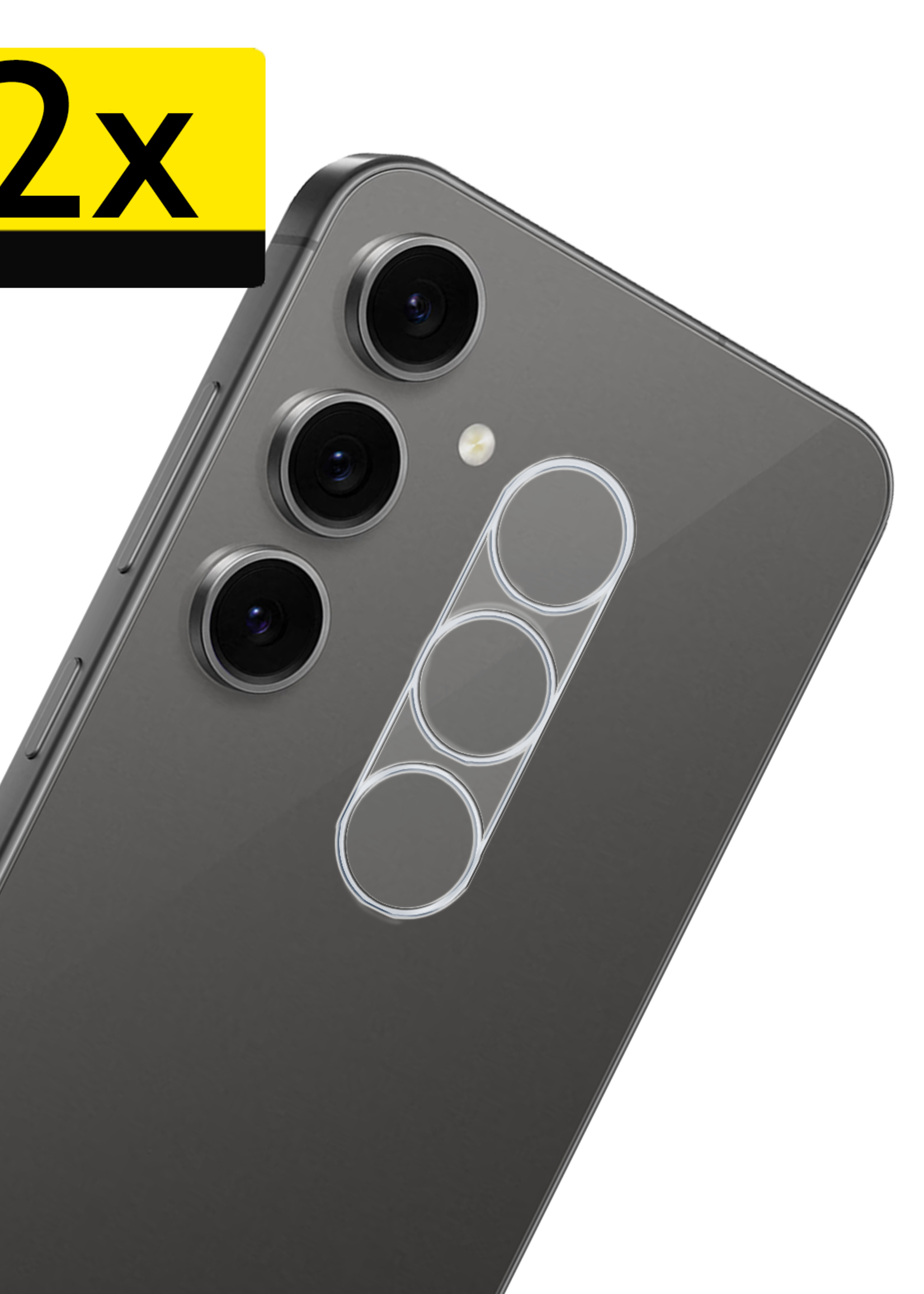 LUQ LUQ Samsung Galaxy S24 FE Camera Screenprotector - 2 PACK