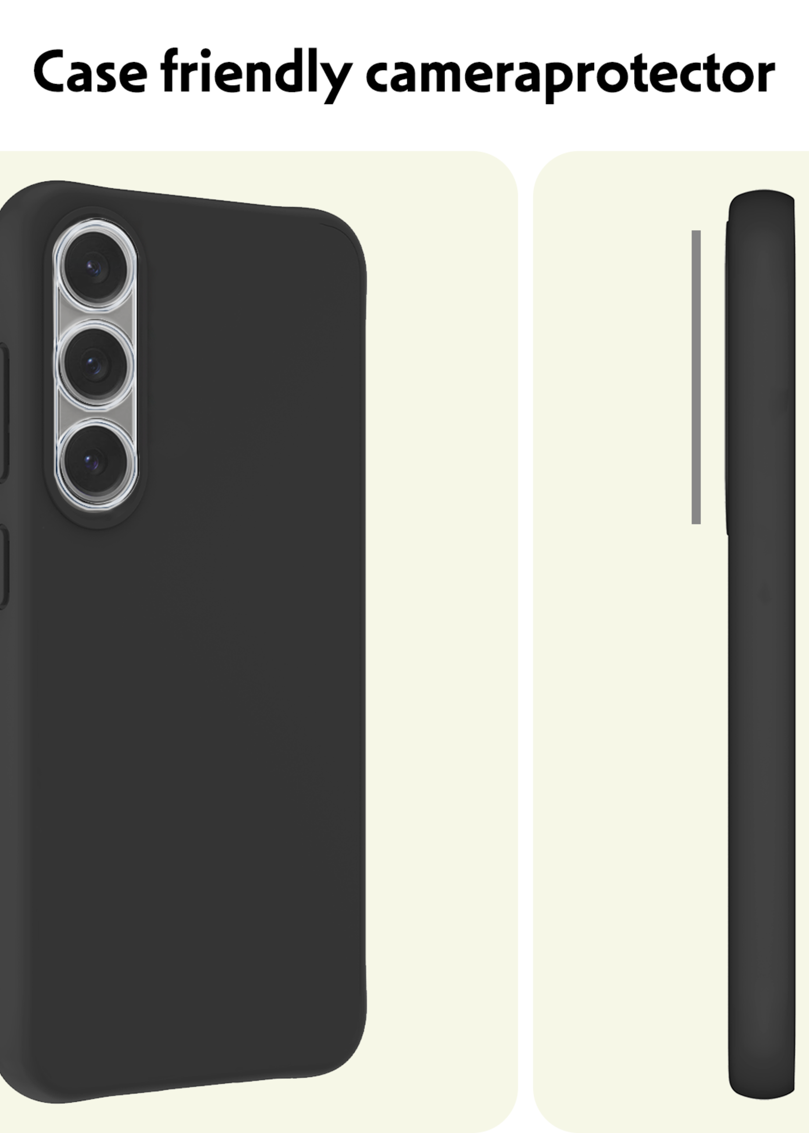 LUQ LUQ Samsung Galaxy S24 FE Camera Screenprotector - 2 PACK