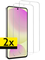LUQ LUQ Samsung Galaxy S24 FE Screenprotector Glas - 2 PACK
