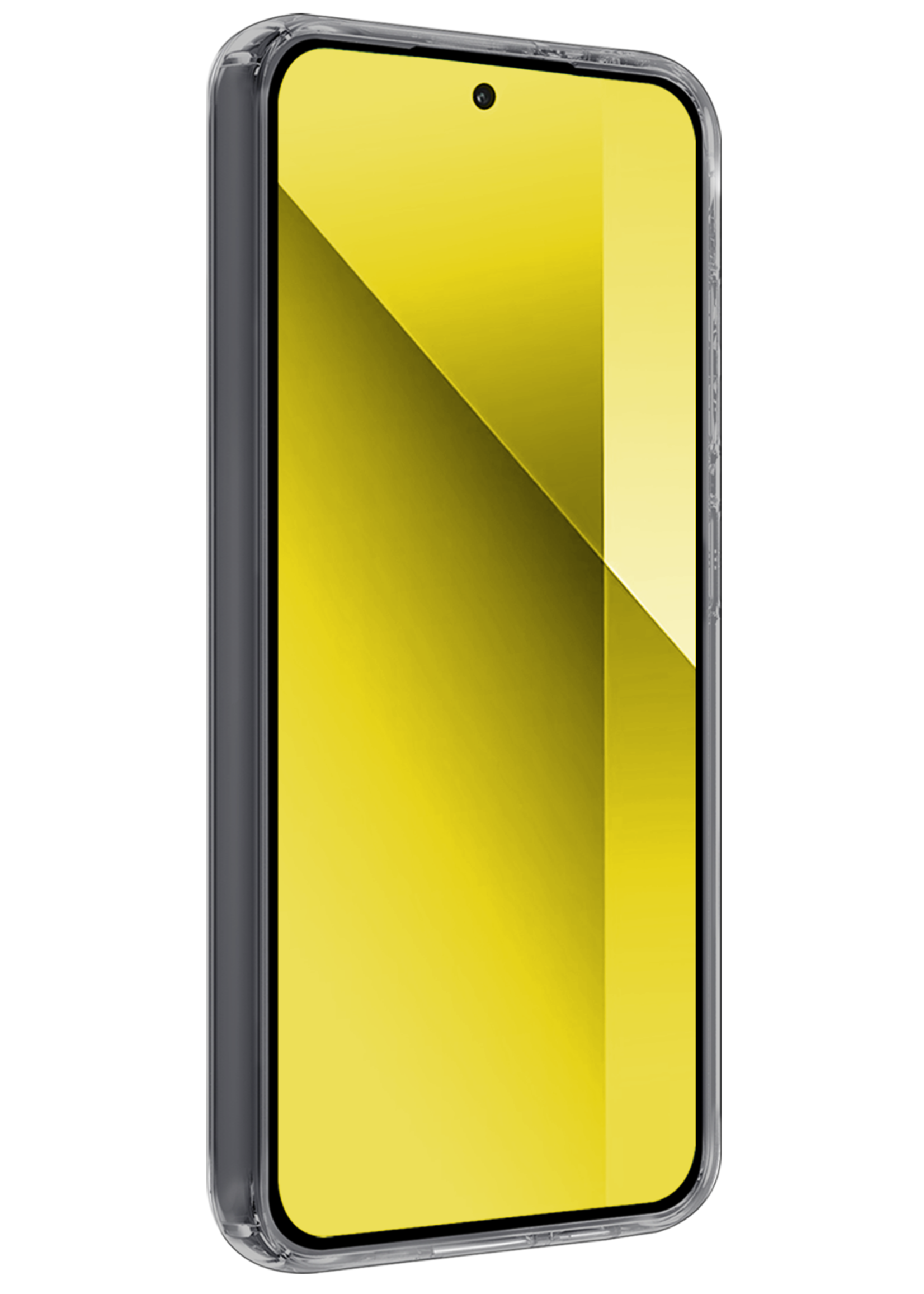 LUQ Hoesje Geschikt voor Xiaomi Redmi Note 13 4G Hoesje Siliconen Case - Hoes Geschikt voor Xiaomi Redmi Note 13 4G Hoes Siliconen - Transparant