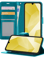 LUQ LUQ Samsung Galaxy A16 Hoesje Bookcase - Turquoise