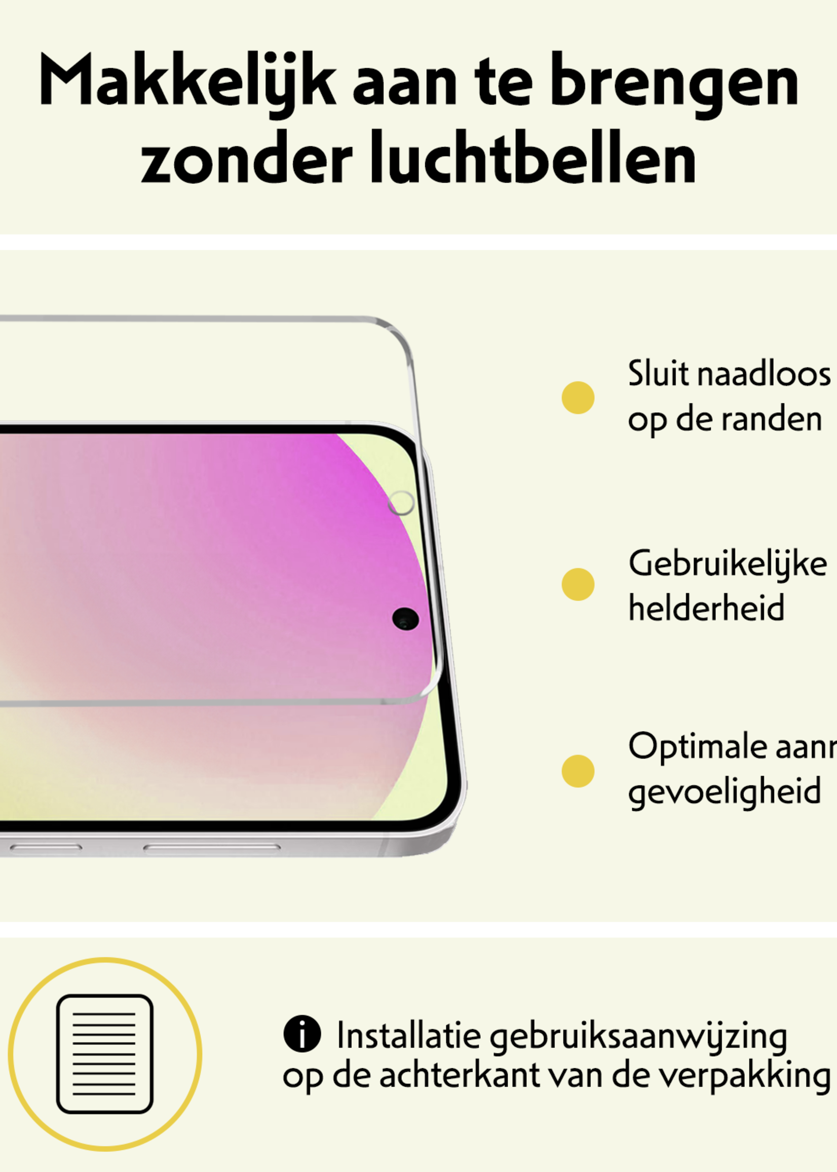 LUQ Hoesje Geschikt voor Samsung S24 FE Hoesje Siliconen Case - Hoes Geschikt voor Samsung Galaxy S24 FE Hoes Siliconen - Rood