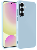 LUQ LUQ Samsung Galaxy S24 FE Hoesje Siliconen - Lichtblauw