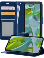 LUQ LUQ Google Pixel 9 Hoesje Bookcase - Donkerblauw
