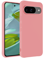 LUQ LUQ Google Pixel 9 Hoesje Siliconen - Lichtroze
