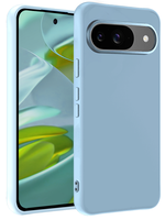 LUQ LUQ Google Pixel 9 Hoesje Siliconen - Lichtblauw