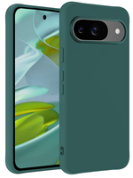 LUQ LUQ Google Pixel 9 Hoesje Siliconen - Donkergroen