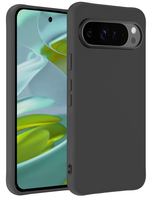 LUQ LUQ Google Pixel 9 Pro Hoesje Siliconen - Zwart