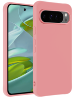 LUQ LUQ Google Pixel 9 Pro Hoesje Siliconen - Lichtroze