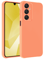 LUQ LUQ Samsung Galaxy A16 Hoesje Siliconen - Perzik