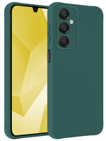 LUQ LUQ Samsung Galaxy A16 Hoesje Siliconen - Donkergroen