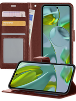 LUQ LUQ Google Pixel 9 Pro XL Hoesje Bookcase - Bruin