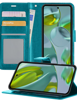 LUQ LUQ Google Pixel 9 Pro XL Hoesje Bookcase - Turquoise