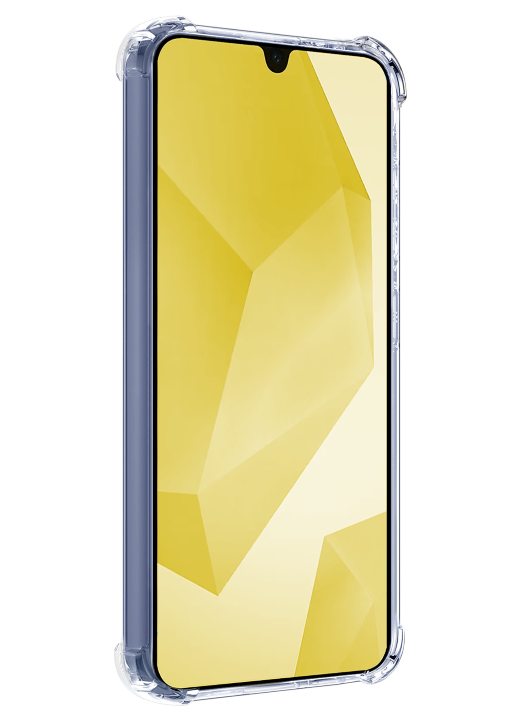 LUQ Hoesje Geschikt voor Samsung A16 Hoesje Shockproof Case Siliconen - Hoes Geschikt voor Samsung Galaxy A16 Hoes Cover Siliconen - Transparant