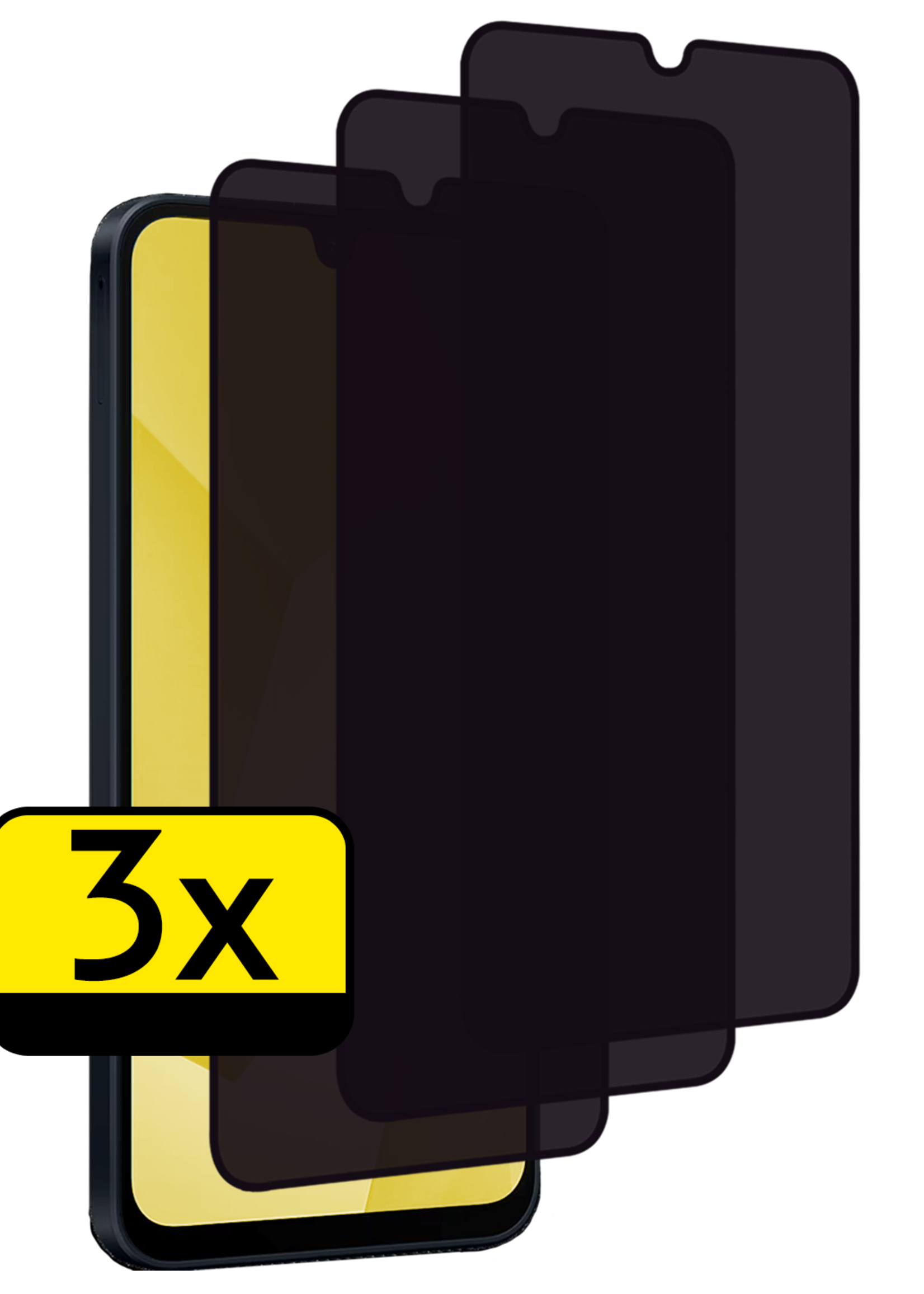 LUQ Screenprotector - Geschikt voor - Samsung A16 - Camera Screenprotector Tempered Glass - Screenprotector Geschikt voor Samsung Galaxy A16 Screenprotector Camera Screenprotector - 3 Stuks