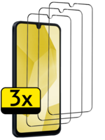 LUQ LUQ Samsung Galaxy A16 Screenprotector Glas Full Cover - 3 PACK