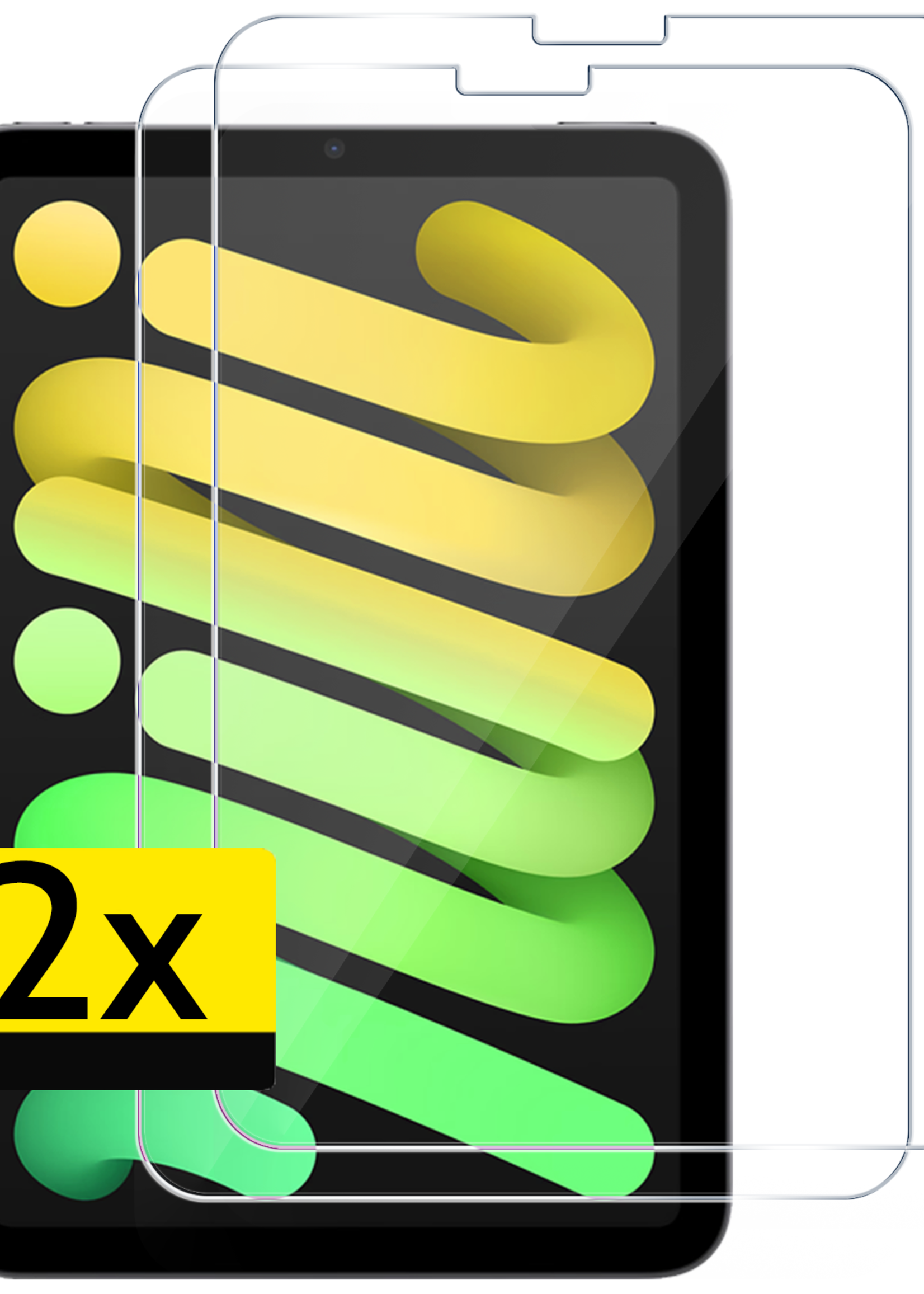 LUQ LUQ iPad Mini 7 screenprotector - 2 PACK