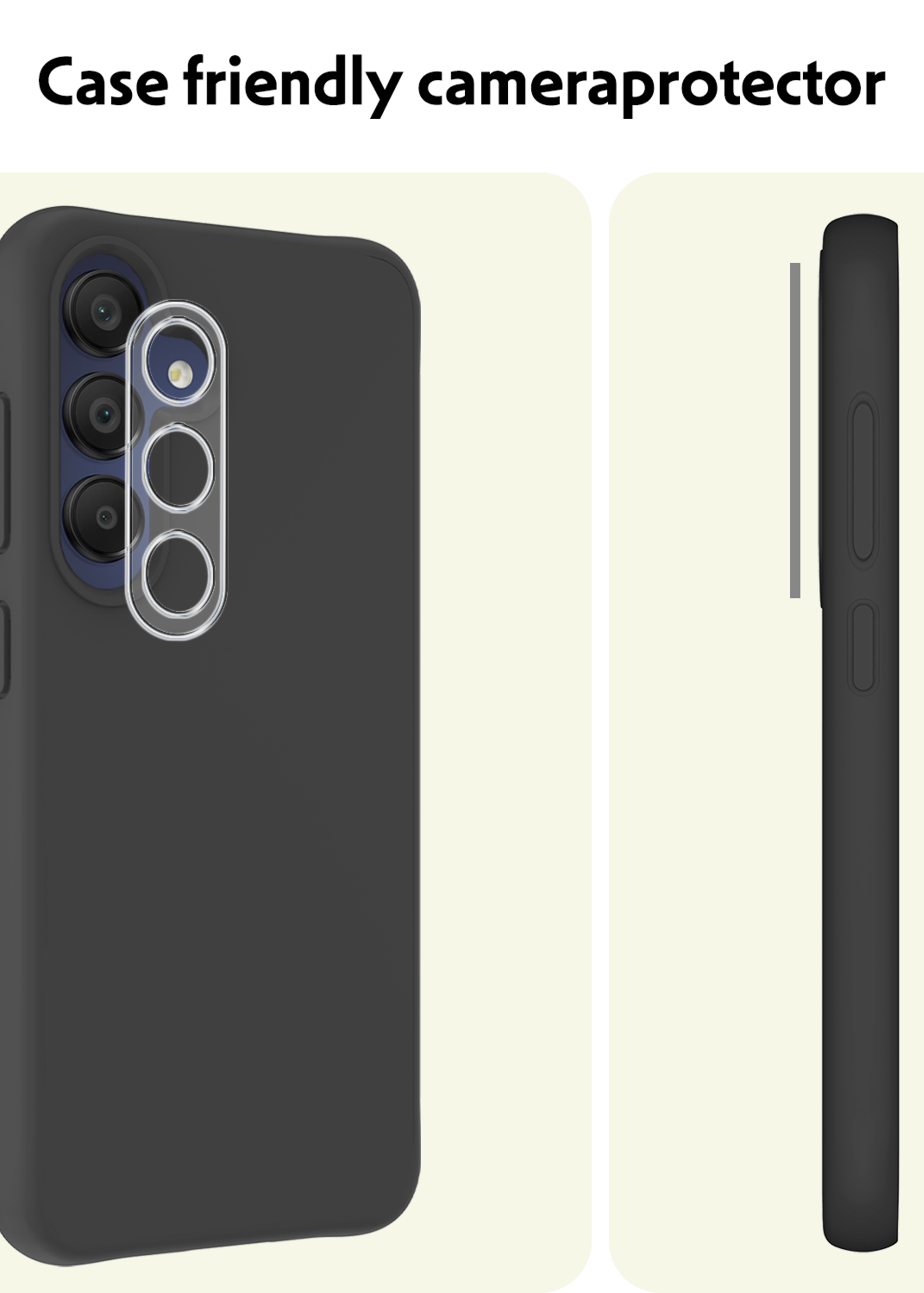 LUQ Screenprotector - Geschikt voor - Samsung A16 - Privacy Screenprotector Bescherm Glas - Privacy Screenprotector Geschikt voor Samsung Galaxy A16 Screenprotector Glas - 2 Stuks