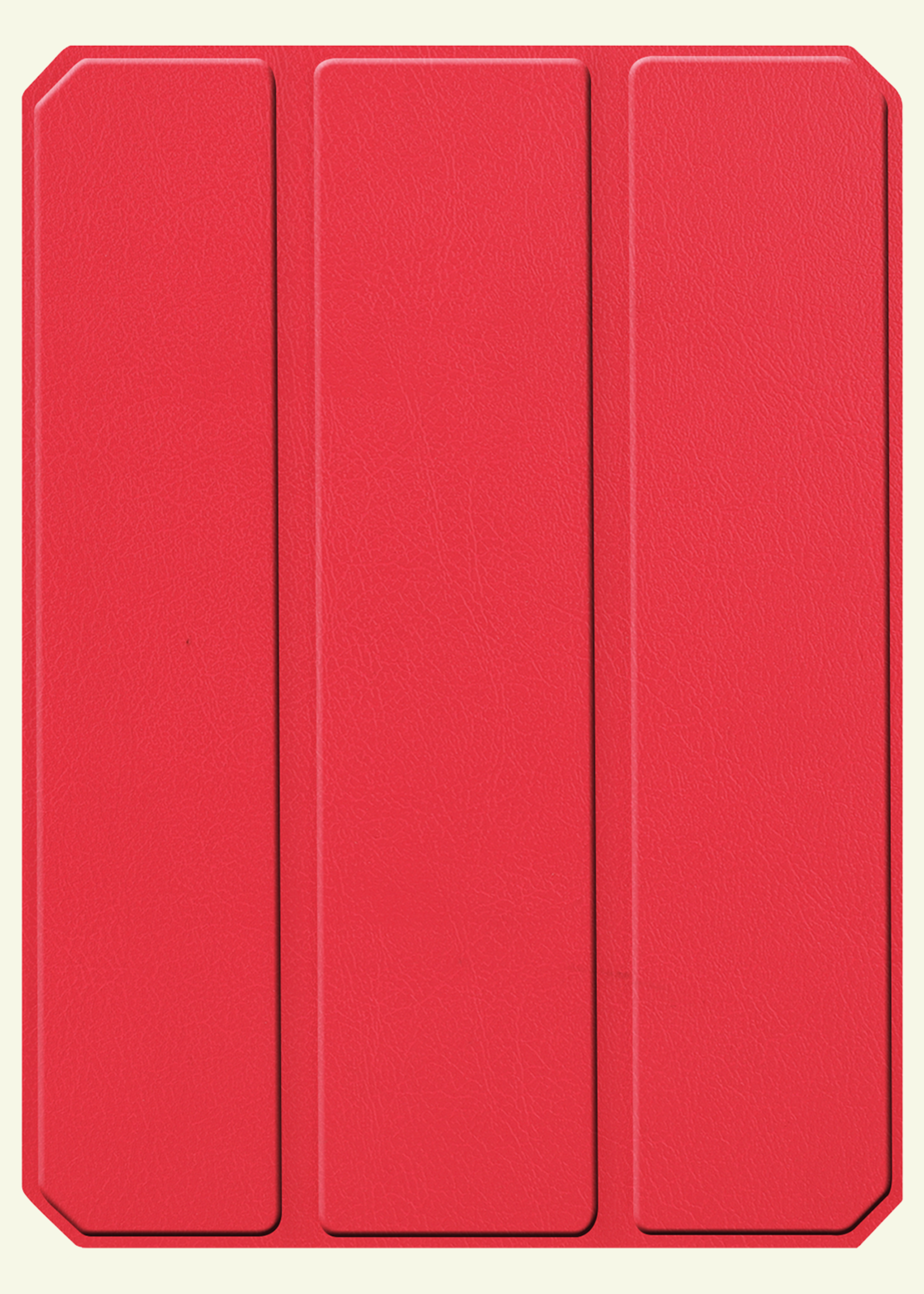 LUQ LUQ iPad Mini 7 Hoesje Met Uitsparing Voor Apple Pencil - Rood