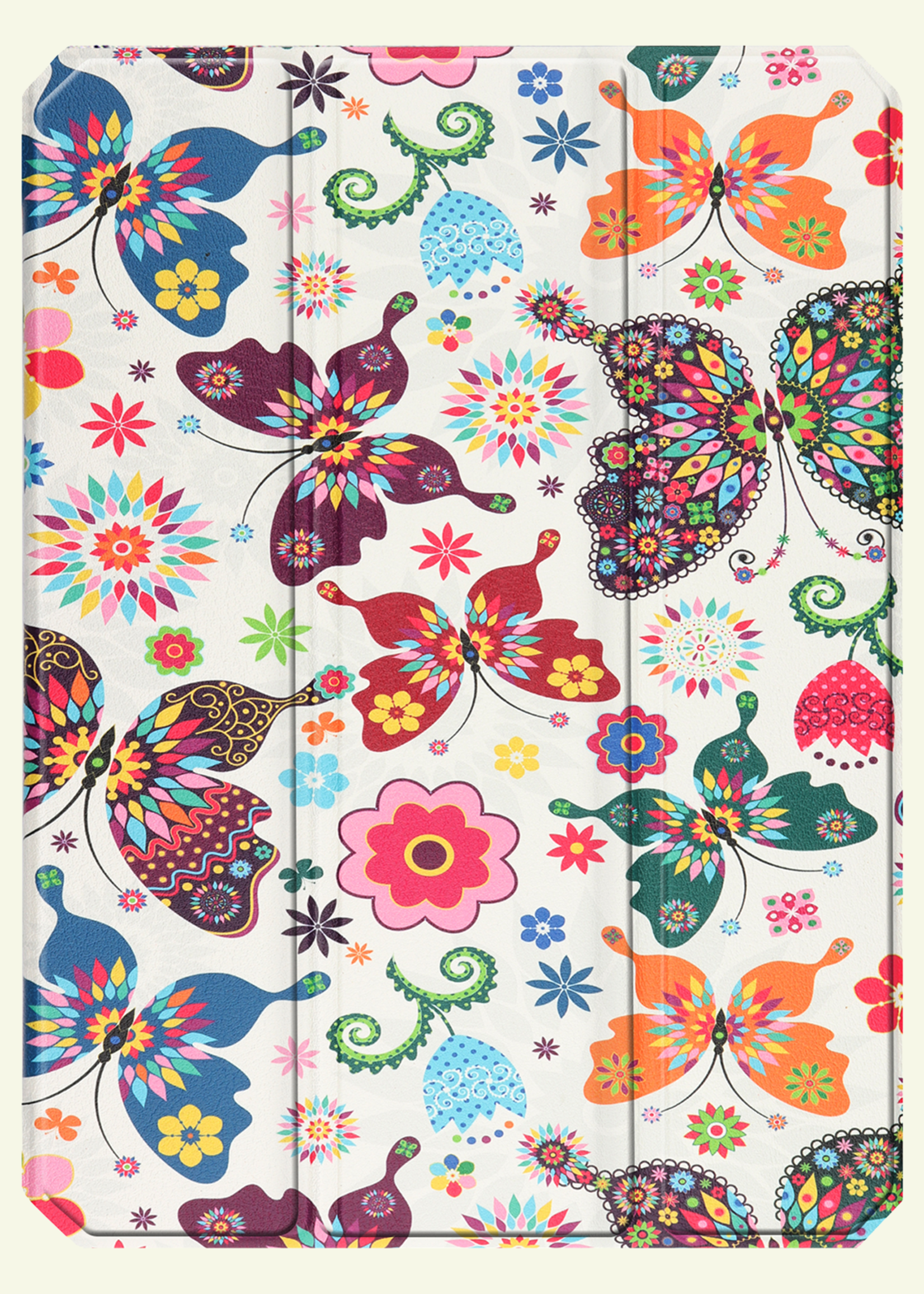 LUQ LUQ iPad Mini 7 Hoesje Met Uitsparing Voor Apple Pencil - Vlinders