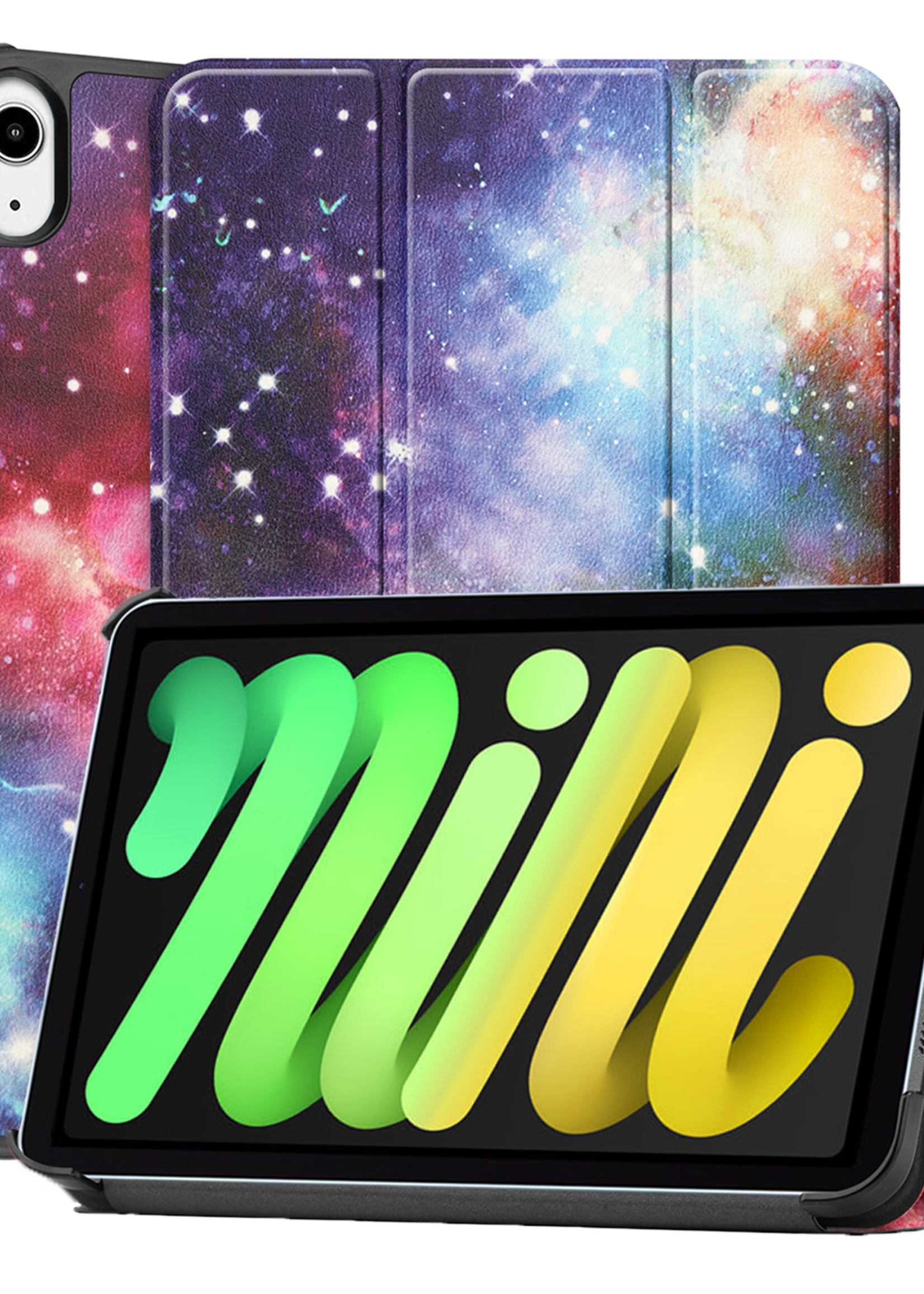 LUQ LUQ iPad Mini 7 Hoesje - Galaxy