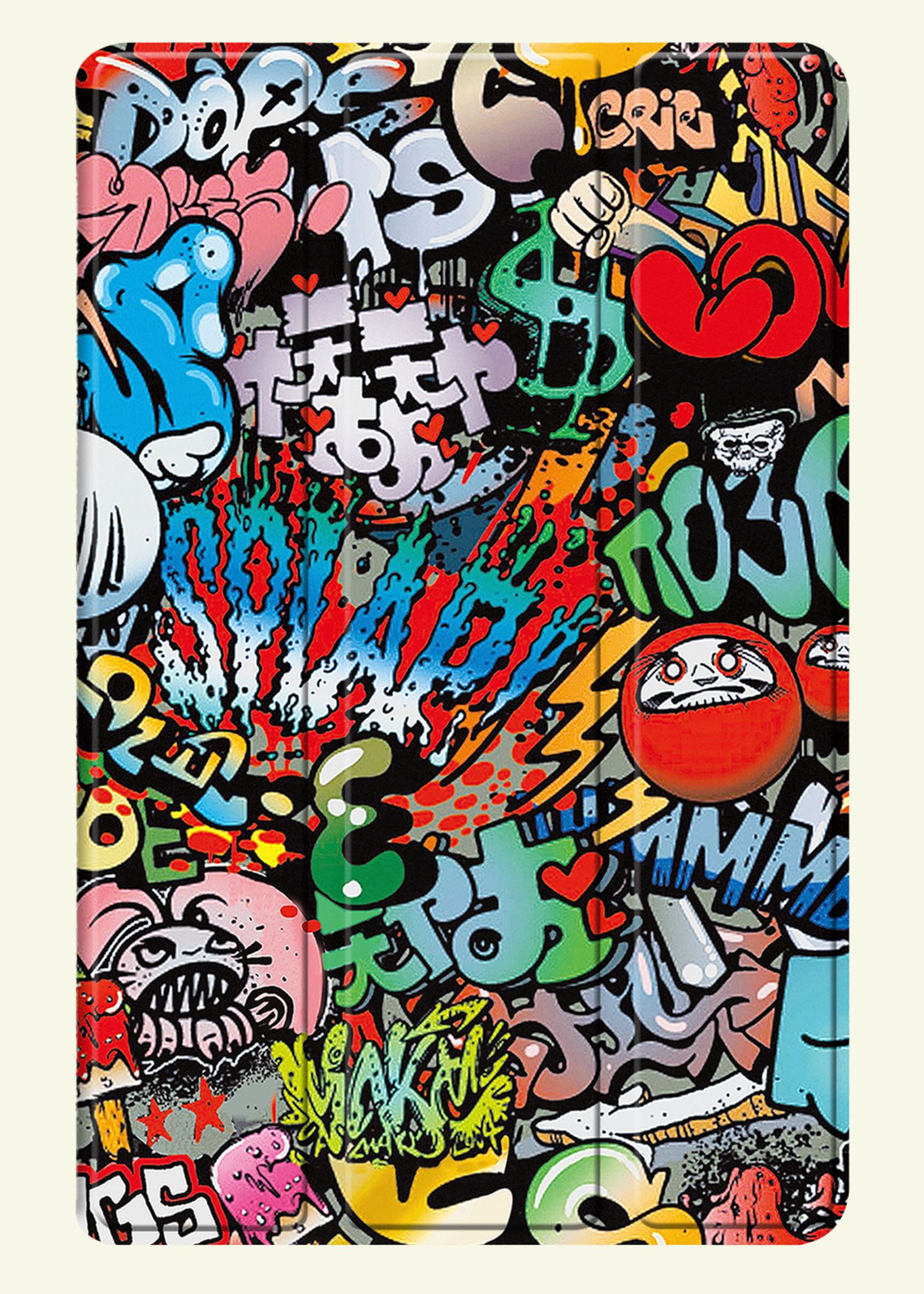 LUQ LUQ iPad Mini 7 Hoesje - Graffity