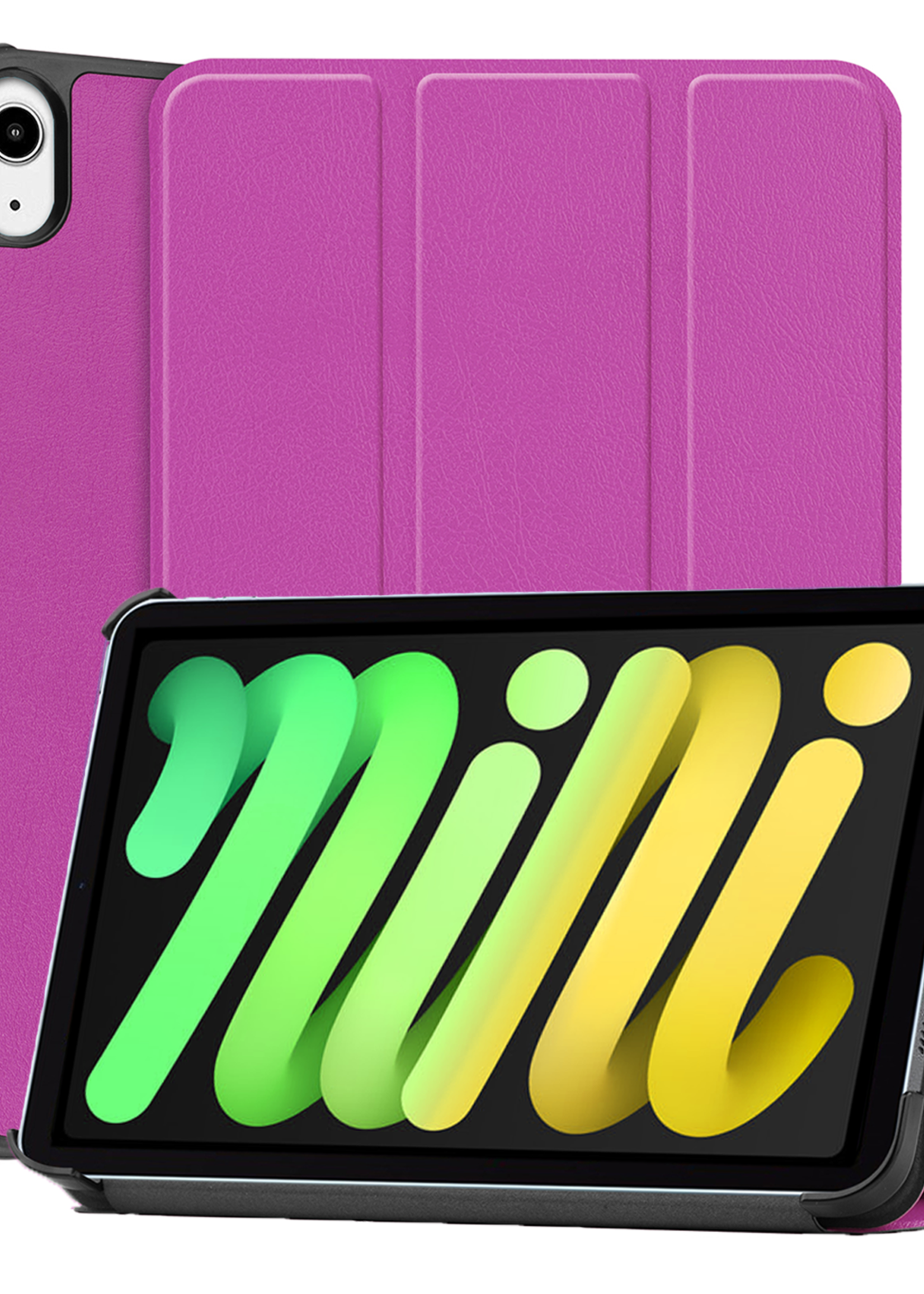 LUQ LUQ iPad Mini 7 Hoesje - Paars