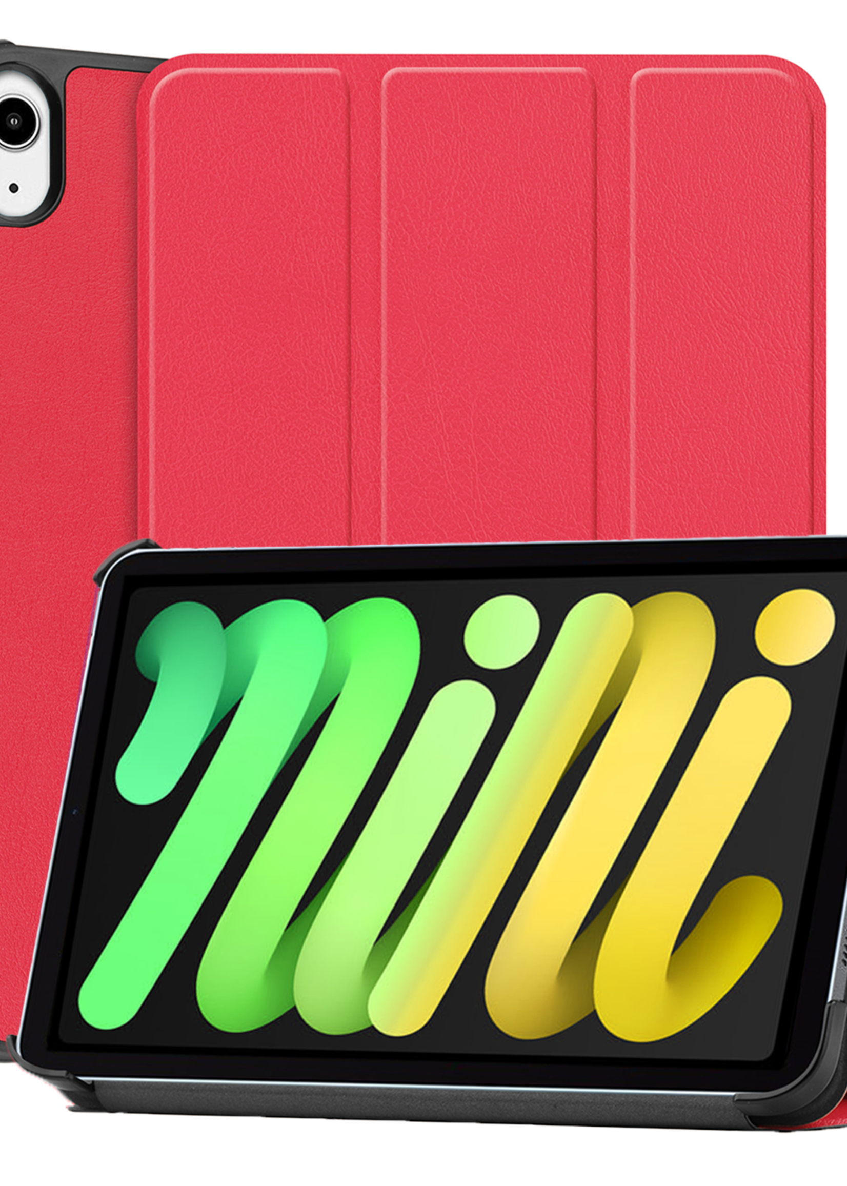 LUQ LUQ iPad Mini 7 Hoesje - Rood